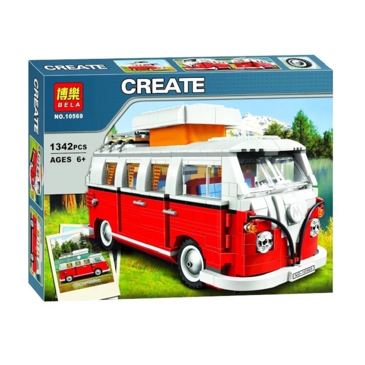 لگو Volkswagen T1 Camper Van - لیمو تویز - Limoo Toys