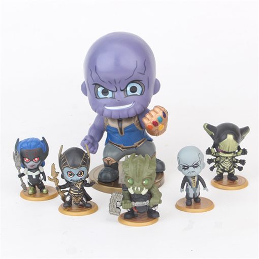 فیگور تانوس و محفل سیاه Cosbaby avengers thanos and black order