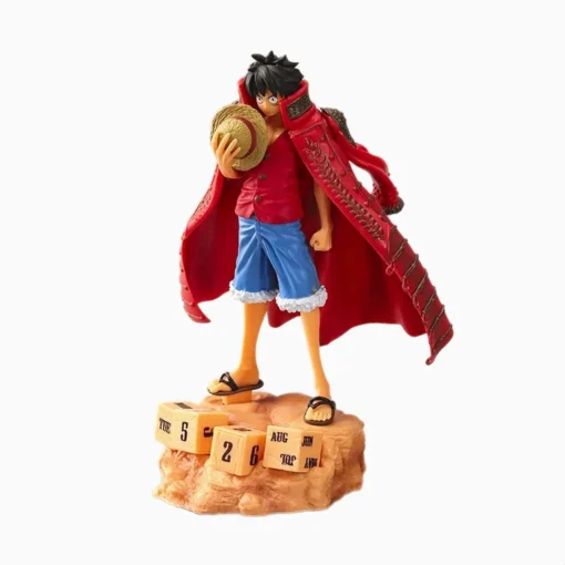 فیگور انیمه One Piece مدل Luffy همراه با استند تقویم دار