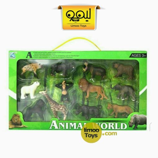 مجموعه فیگور حیوانات Animal world