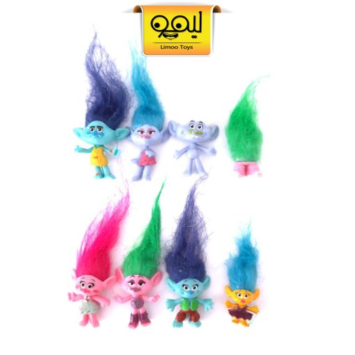 مجموعه فیگور ترول ها Trolls