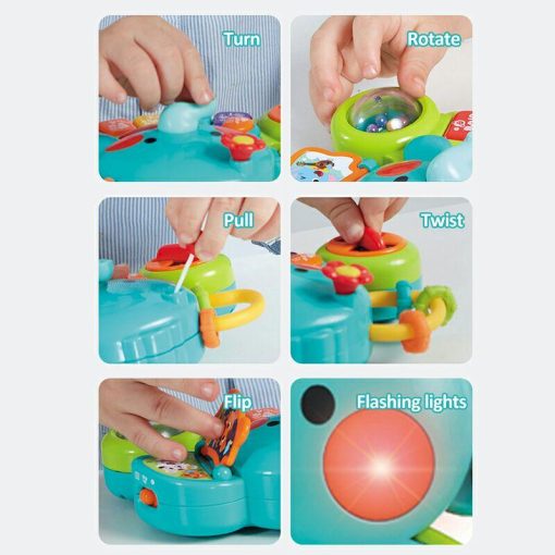 پیانو طرح فیل مدل Huile toys 3135