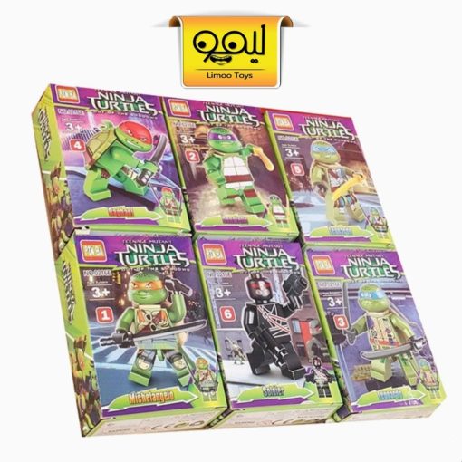 مجموعه مینی فیگور لگویی لاکپشت نینجا Ninja turtles