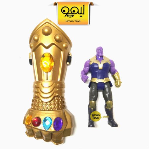 خرید پک اکشن فیگور و دستکش تانوس Thanos