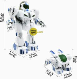 ربات کنترل از راه دور با قابلیت تغییر شکل Deformation RC Robot