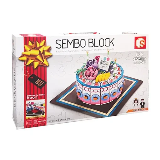 ساختنی کیک تولد مدل Sembo Block کد 601400