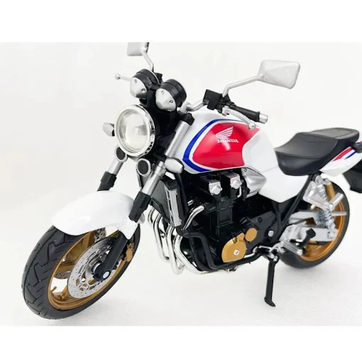 ماکت فلزی اتومکس مدل Honda CB1300 سفید